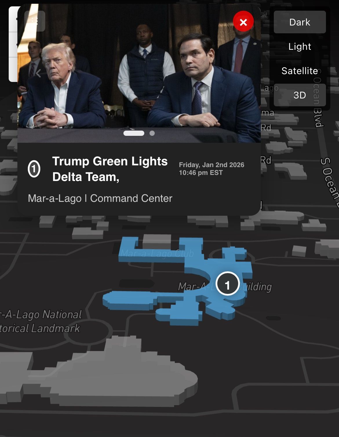 Reported Maduro Extraction: January 2026 Timeline