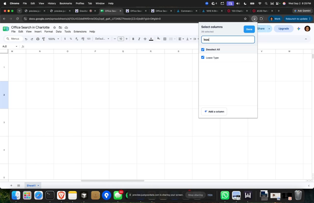 Custom column feature (0:44)