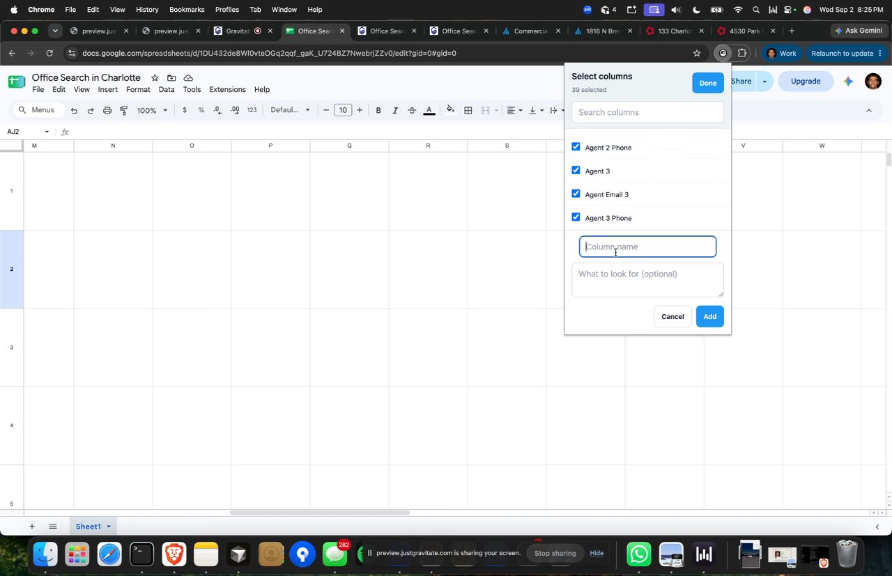 Custom column demonstration (1:00)